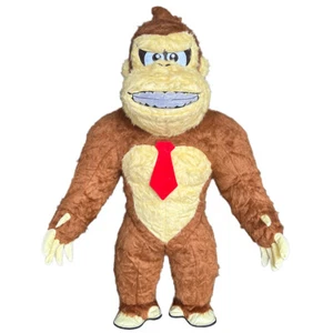 Aufblasbares Kostüm Donkey Kong Erwachsene Halloween Plüsch Maskottchen lustig Cosplay Party - Bild 1 von 8
