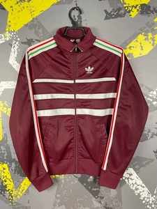 HUNGARY TEAM 1985 1986 ANTHEM TRAINING FOOTBALL JACKET ADIDAS MEN sz M ig93 - Picture 1 of 11