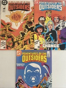 ADVENTURES OF THE OUTSIDERS. NUMBER'S 35-36 & 39 (3 ISSUE 1986 LOT). - Foto 1 di 16