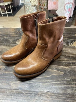 NUEVAS Botas De Colección Shoe Company “JONATHIN” Cuero Bisonte Genuino Talla 8.5 Hechas en EE. UU. Foto 1 de 4
