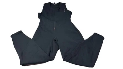 De Colección Patagonia Esquí Babero Ropa Interior Larga Una Pieza Vellón Negro XL EE. UU. Trampa Puerta 3b2 Foto 1 de 4