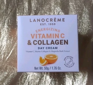 Lanocreme Energizing Vitamin C & Collagen Day & Night Cream Set 1.76oz EXP 2027 - Picture 1 of 3