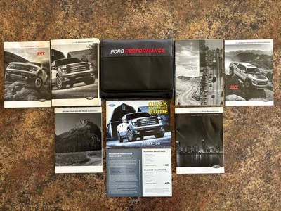 2013 Ford F150 Raptor SVT Owners Manual w/ Navigation SYNC & Case - #T-U - Image 1 of 4