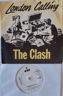 THE CLASH    London Calling   45T Punk  UK - Image 1 of 3
