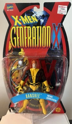 NUEVO 1995 Marvel X-Men Generación X Banshee Figura de Acción Toy Biz Foto 1 de 3