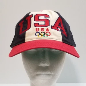 Vintage USA Olympia Snapback Mütze Cap 90er Mehrfarbig - Bild 1 von 8