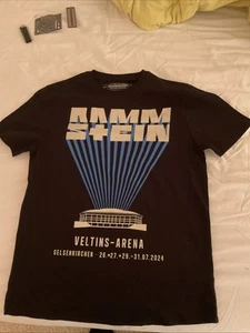Rammstein Tour T-shirt 2024 - Gelsenkirchen - Neu Und Ungetragen - Bild 1 von 1