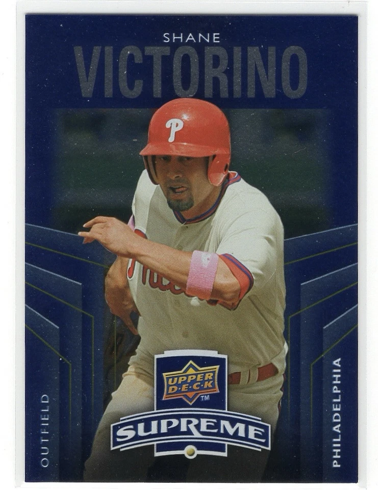 Shane Victorino 2010 Upper Deck Supreme Blue S-87 - Image 1 of 2