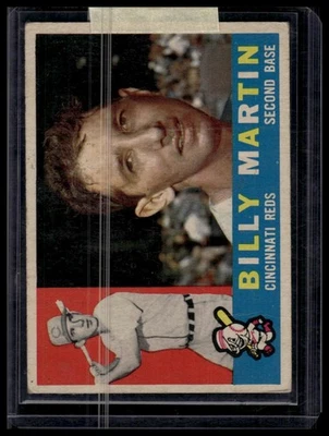1960 Topps #173 Billy Martin - Image 1 of 2