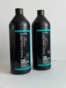 2x Matrix Total Results High Amplify Conditioner Liter 33.8 oz New - Picture 1 of 3