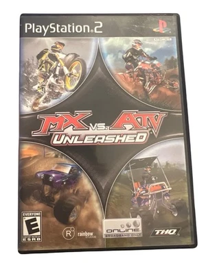 Playstation 2 Greatest Hits MX VS. ATV Estuche Desatado Manual de Juego Probado Foto 1 de 3