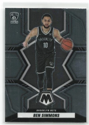 2021-22 Panini Mosaic Ben Simmons #9 Brooklyn Nets - Image 1 of 2