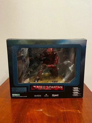 Estatua Halo 3 Kotobukiya Red Spartan Field of Battle nueva en caja pieza de coleccionista rara Foto 1 de 4
