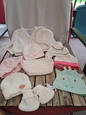 Suéter para bebé botines, sombreros, sombrero y pantalón de ganchillo, bebé koala y más #4302L161 Foto 1 de 4