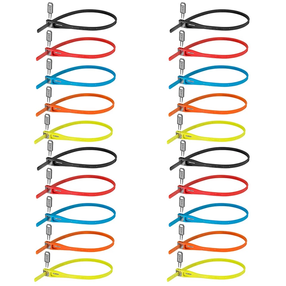 Hiplok Z Lok Multi-Color 20-Pack Steel Key Lock | Compact, Lightweight Security - Image 1 of 1