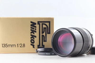 [Near MINT in Box] Nikon Ai-s Nikkor 135mm F2.8 AIS MF Telephoto Lens From JAPAN - Image 1 of 4