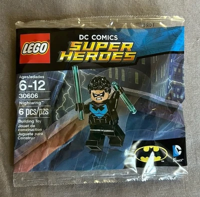 LEGO DC NIGHTWING MINIFIGURA POLYBAG 30606 NUEVO/SELLADO SH0294 Foto 1 de 2