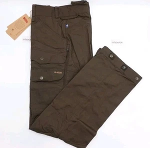 Fjallraven Men's Vidda Pro Ventilated Trousers 33"-34" W / 32" L EU 50 Drk Olive - Picture 1 of 7