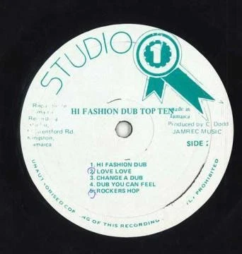 Jamaica Lp Dub Specialist Hi Fashion Top Ten None Studio One /00250 - Image 1 of 1