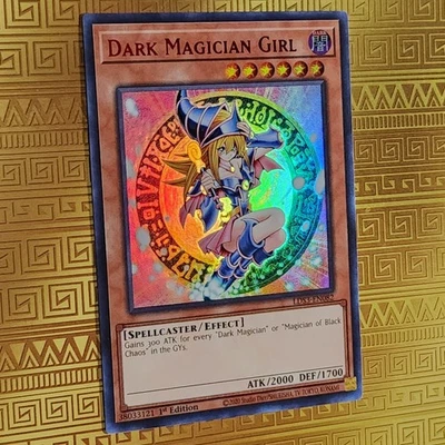 Dark Magician Girl LDS3-EN082 Ultra Rare 1st Edition (RED) NM Yu-Gi-Oh Eng Tcg  - Image 1 of 2