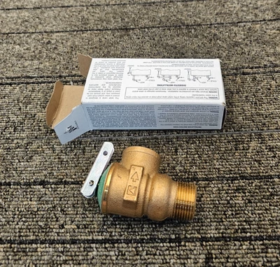 (QTY 2) Cash Acme 23343-0150 3/4" Reseating Pressure Only Relief Valve FWL-2