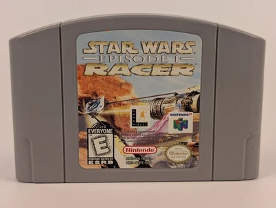 Star Wars Episode 1 Racer (Nintendo 64 N64)➡️AUTHENTIC Cartridge Only- Tested 🎮 - Image 1 of 4