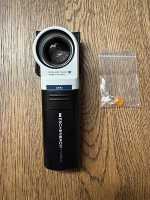 ESCHENBACH Leuchtlupe mobilux 12,5x LED D40 mm - Bild 1 von 3