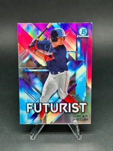 2021 Bowman Chrome Futurist #FUT-BJ Blaze Jordan Boston Red Sox - Free Shipping - Picture 1 of 2