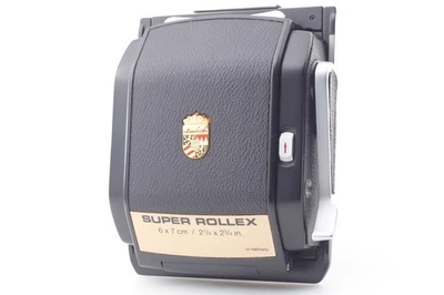 [Almost Unused] Linhof Super Rollex 6x7 2¼x2¾ in 120 Black Film Back From JAPAN - Image 1 of 4