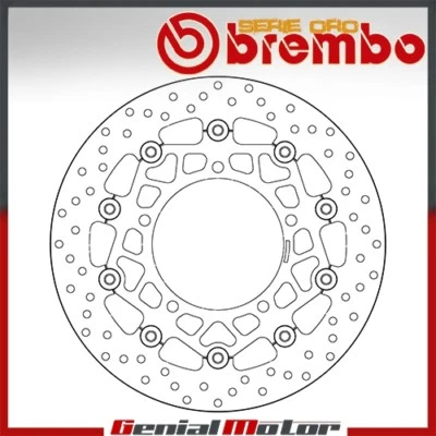 Disco de freno flotante Brembo Oro delantero Suzuki Dl V corriente Abs 650 2007 > 2010 Foto 1 de 2