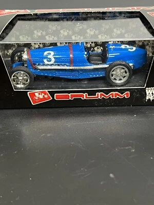 Bugatti "Type 59" Biposto 1933 1:43 R042 BRUMM - Image 1 of 4