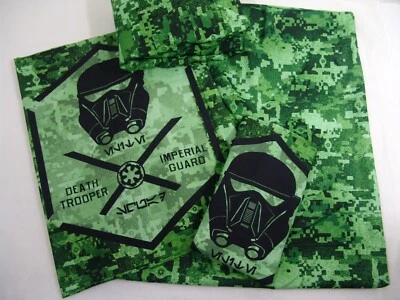 Disney Star Wars Sheet Set 4 pc Full Fitted Flat 2-Pillowcase Rouge One Imperial - Image 1 of 4