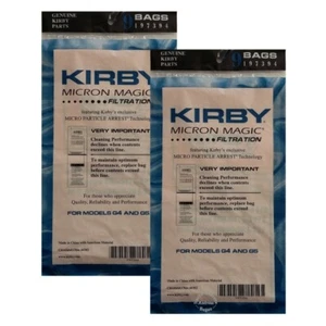 2x 9er Pack Original KIRBY Filtertüten für G4 - G5 (197394) - Bild 1 von 3