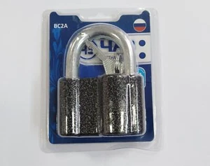Candado de acero de alta seguridad CHAZ BC2A - Imagen 1 de 1