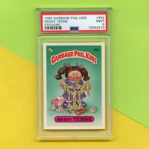 1985 Garbage Pail Kid’s Sticker / Card Number #45B PSA 9 Matte - Picture 1 of 3