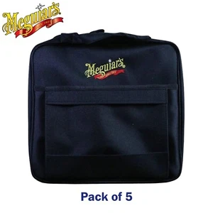 Meguiar's Small Kit Bag with 4 Internal Pockets & Front Pocket - Pack of 5 - Picture 1 of 2