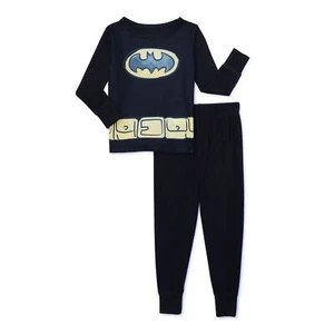 DC Comics Batman Gotham City Superhero Toddler Boy's Pajama Set - Picture 1 of 5