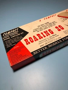 Vintage Top Flite Roaring 20 Model Airplane Kit - Open Box - Picture 1 of 24