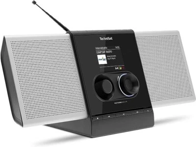 TechniSat DAB+ Internetradio mit CD-Player MULTYRADIO 600 CD IR silber/schwarz - Bild 1 von 4