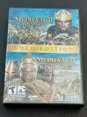 Medieval II: Total War & KINGDOMS-Gold Edition (PC, 2008) Sega - Image 1 of 3
