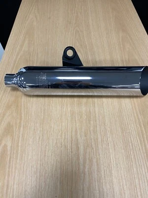 Silenciador Triumph Adventurer corte lateral izquierdo parte # A9601019 Foto 1 de 4