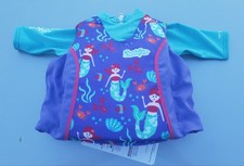 Puddle Jumper Upf 50+ 2-In-1 Kids Life Jacket & Rash Guard 33-55 lb. Mermaids