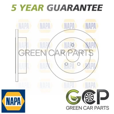 Disco de freno trasero NAPA para Jeep Cherokee 2002-2008 2,4 2,5 CRD 2,8 3,7 Foto 1 de 2