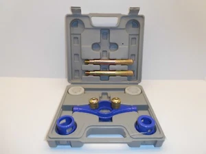 NDM DS2025 20 & 25MM STOCK, DIE AND GUIDE SET ELECTRICAL CONDUIT THREADING BSP - Picture 1 of 3