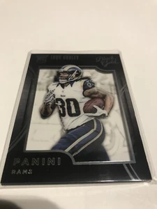 Panini 2015 oro negro Todd Gurley novato radiocontrol 99 #73 Los Angeles Rams - Imagen 1 de 5