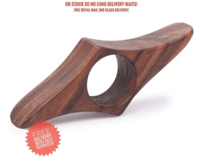 Wooden Thumb Book Page Holder Mark Walnut Beautifully Handmade Medium Tilisma