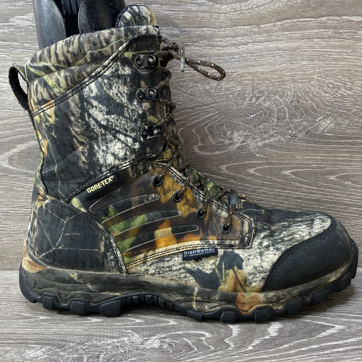Red Wing Irish Setter 3859 Shadow Trek Camo‎ Waterproof Hunting Boots Size 8.5 D Red Wing Irish Setter 3858 Shadow Trek Men | Mercari main image 2