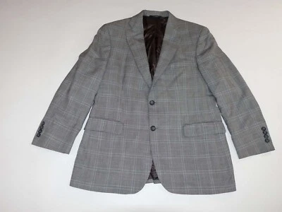Brooks Brothers Men's Madison Fit Suit Jacket Size 42 Short Gray Blue 100% Wool - Image 1 of 4