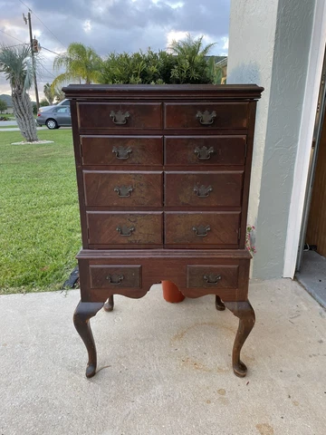 antique music record cabinet Cover