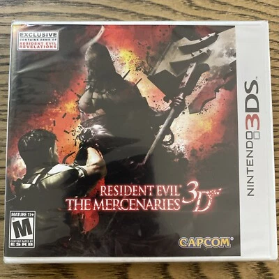 Resident Evil: The Mercenaries 3D (Nintendo 3DS, 2011) • Brand New • Sealed USA - Image 1 of 4